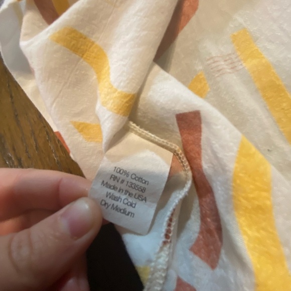 North Of West Red, Yellow And White Dress Size Small B13 - Picture 4 of 5